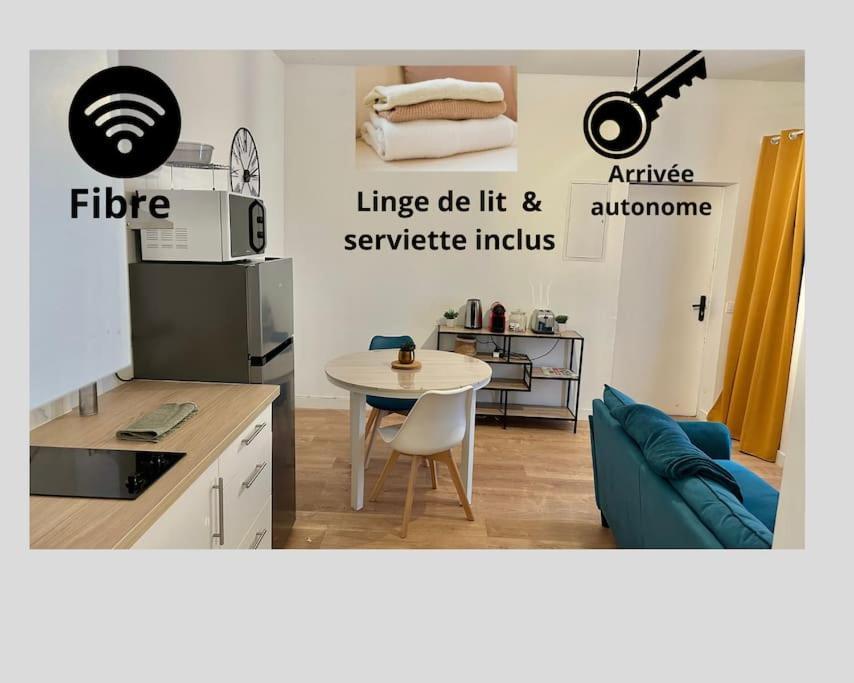 Lorient T2 , Hypercentre , Fibre ,Gare Apartment Exterior photo